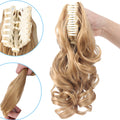 Short Ponytail Synthetic Curly Clip In Hair Extensions
