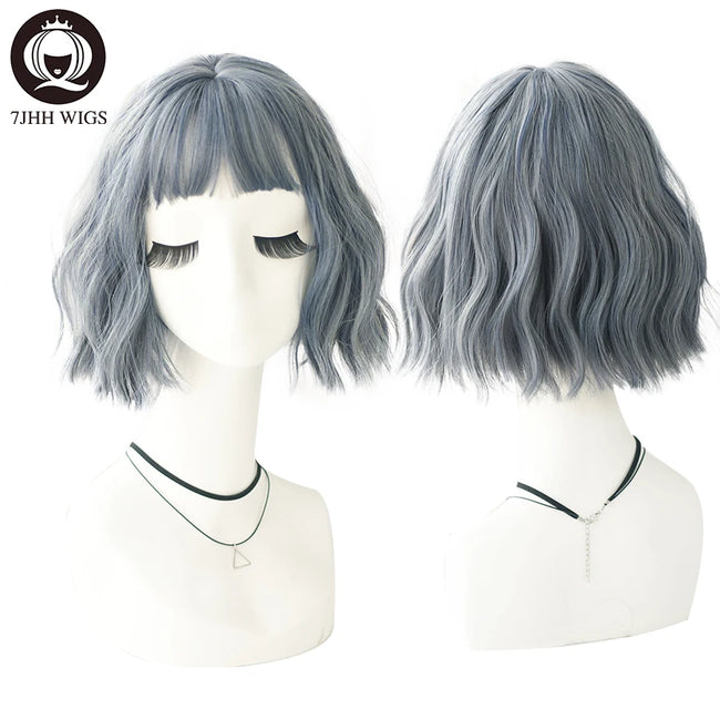 Deep Wave Wig With Bangs