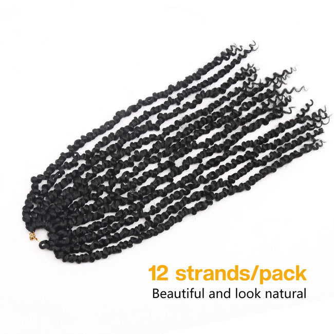 Synthetic Braiding Passion Twist Crochet Hair
