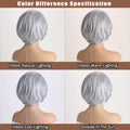 Short Natural Wig with Bangs