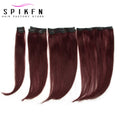 Burgundy Brazilian Remy Straight Hair Clip Hair Extensions