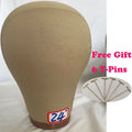 Cork Canvas Mannequin Head