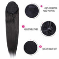 Curly Human Hair Drawstring Ponytail Extension