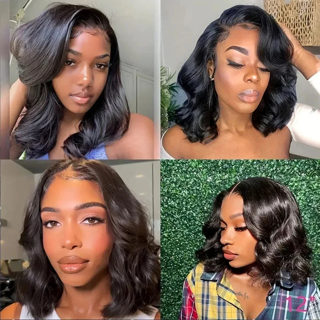 Short Bob Body Wave Wig