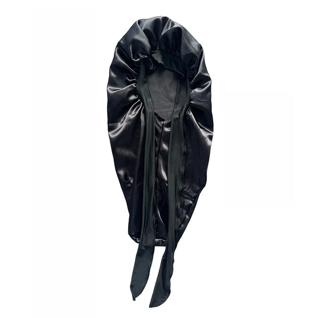 Long Satin Sleep Bonnet for Straight Curly Hair, Extra Large Hair Bonnets for Dreadlock And Braids
