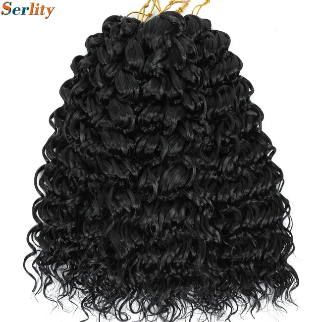 1-6 Packs GoGo Curl Crochet Hair