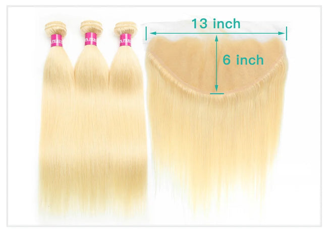 Lace Frontal with Bundles Human Hair