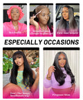 ISEE HAIR Natural Black Wig