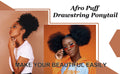 Afro Puff Drawstring Ponytail