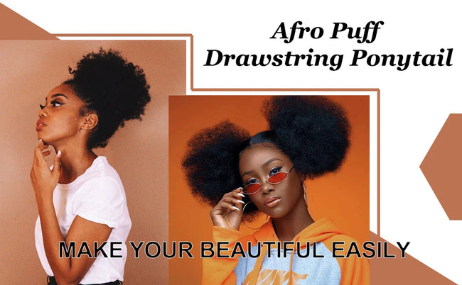 Afro Puff Drawstring Ponytail