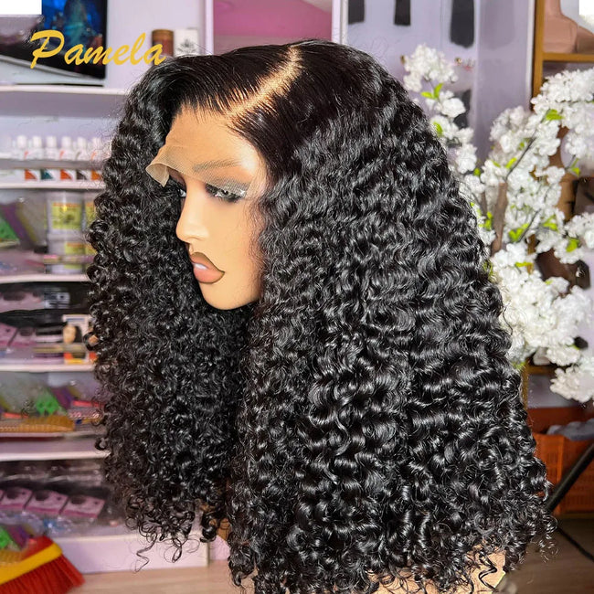 Deep Curly Human Hair Wig