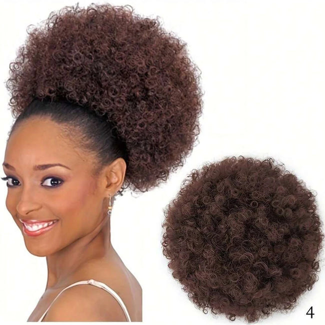 Afro Puff Drawstring Ponytail Extension