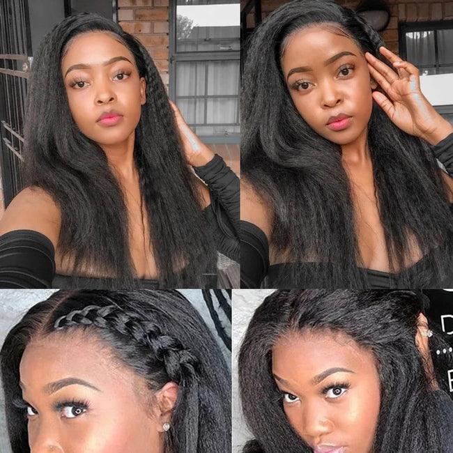 Brazilian Yaki Straight Human Hair Weave Bundles