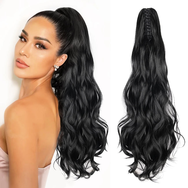 Synthetic Claw Ponytail Extensions