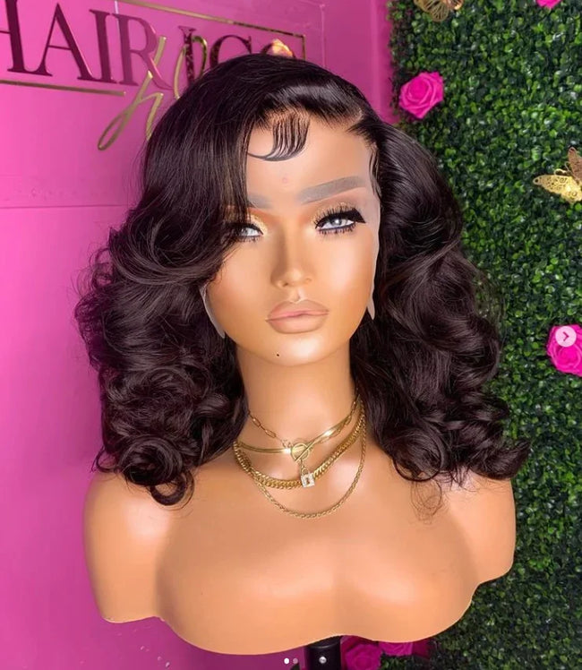 Body Wave Pre-Plucked Brazilian Human Hair Wig