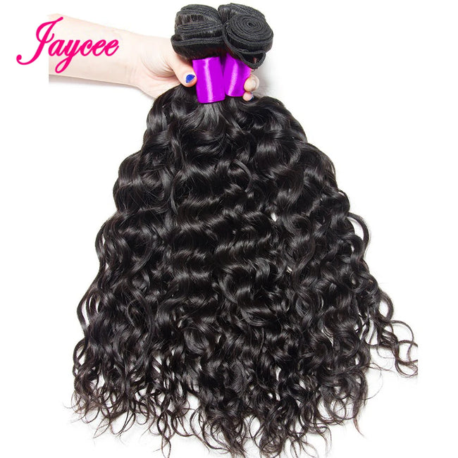 Peruvian Water Wave Bundle Human Hair Extensions