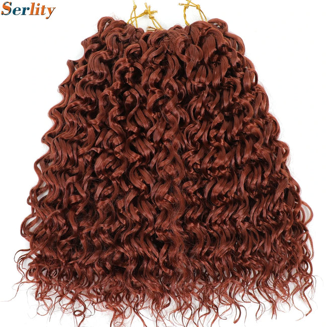 1-6 Packs GoGo Curl Crochet Hair