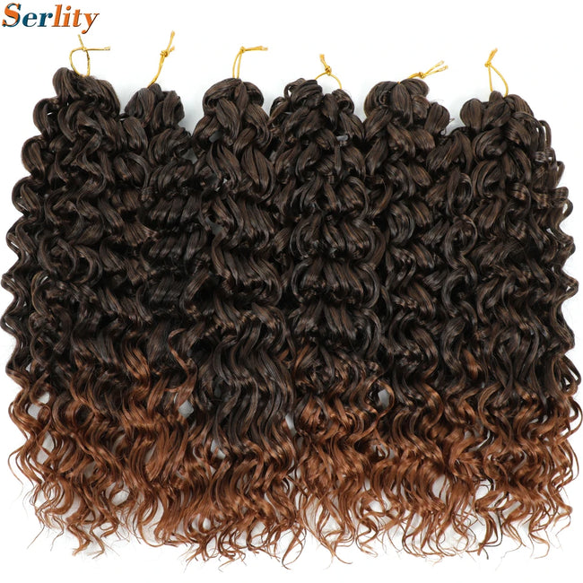 1-6 Packs GoGo Curl Crochet Hair