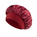Wide-brimmed Satin Hair Bonnet for Sleeping