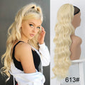 Short Ponytail Synthetic Curly Clip In Hair Extensions