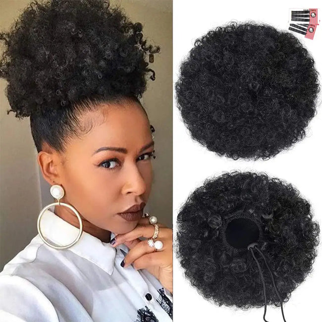 Afro Puff Drawstring Ponytail