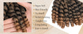 Curly Jumpy Wand Curl Jamaican Bounce Synthetic Braiding Hair Extensions