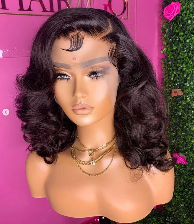 Body Wave Pre-Plucked Brazilian Human Hair Wig