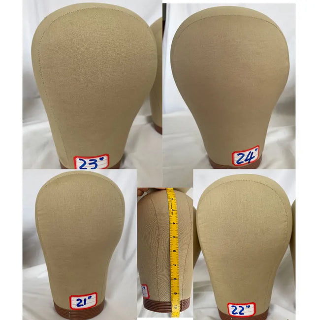 Cork Canvas Mannequin Head