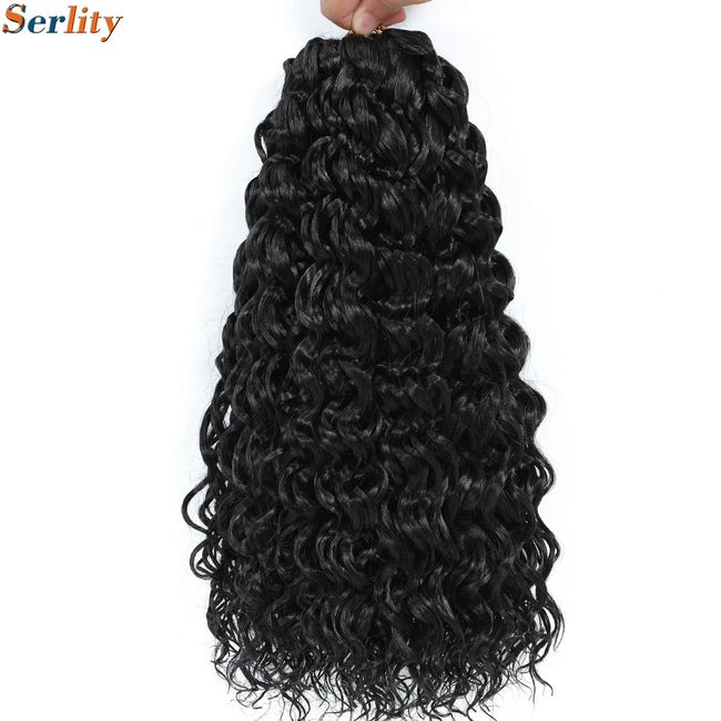 1-6 Packs GoGo Curl Crochet Hair