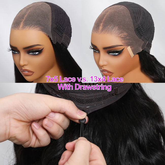 UNice Straight Human Hair Wig