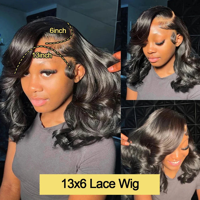 Short Bob Body Wave Wig