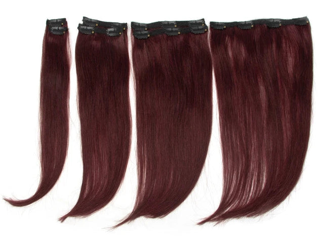 Brazilian Remy Straight Hair Clip Extensions