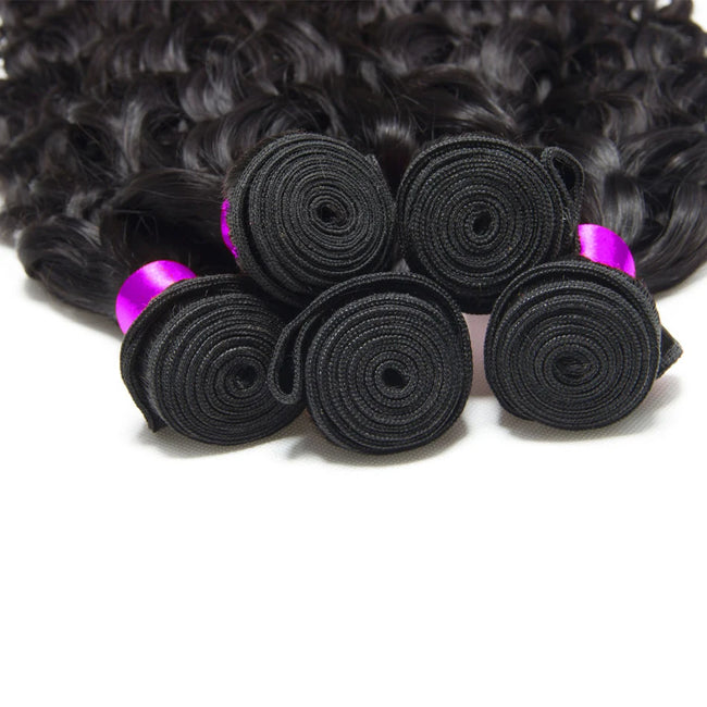 Peruvian Water Wave Bundle Human Hair Extensions