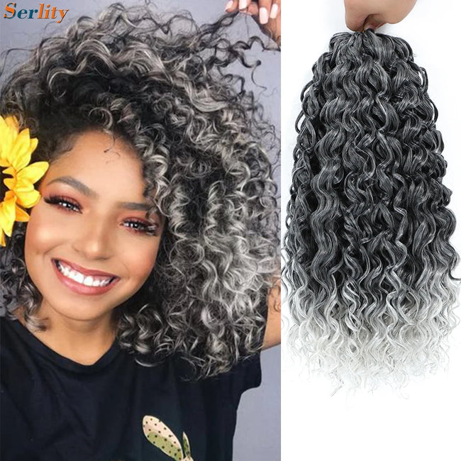 1-6 Packs GoGo Curl Crochet Hair