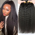 Brazilian Yaki Straight Human Hair Weave Bundles