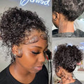 Deep Water Wave Human Hair Wig With Invisible Strap