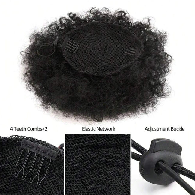 Afro Puff Drawstring Ponytail Extension