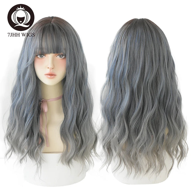 Deep Wave Wig With Bangs