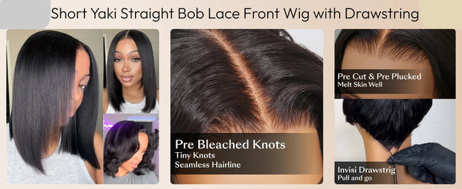 Straight Human Hair Wig