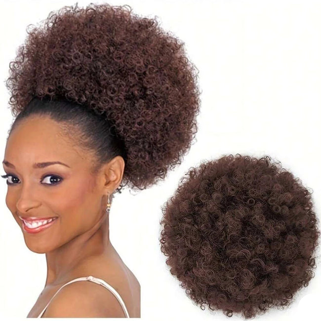 Afro Puff Drawstring Ponytail Extension