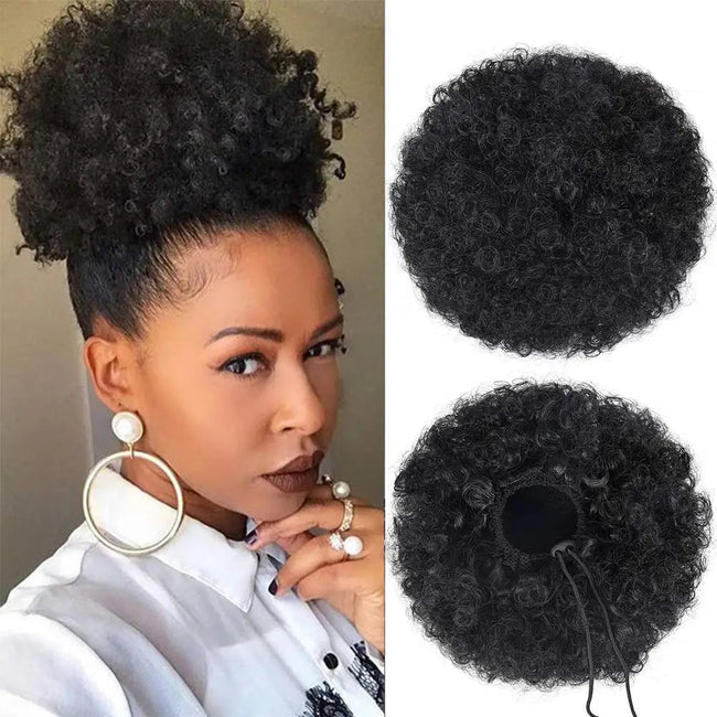 Afro Puff Drawstring Ponytail