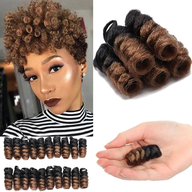 Jamaican Bounce Crochet Braiding Hair Spring