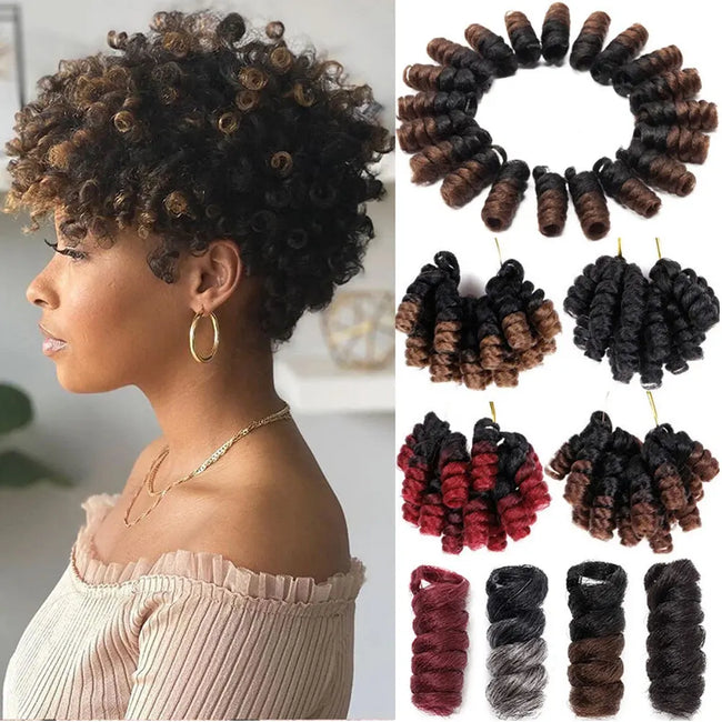 Jamaican Bounce Crochet Braiding Hair Spring