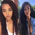 18"Synthetic Faux Locs Crochet Braid