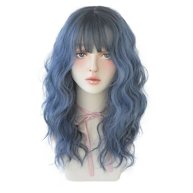 Deep Wave Wig With Bangs