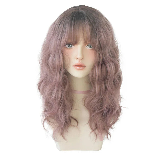Deep Wave Wig With Bangs