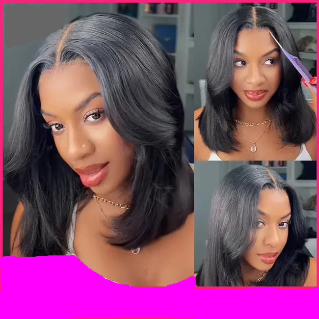 Natural Black Wig