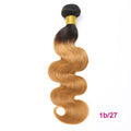Blonde Ombre Brazilian Body Wave Hair Bundles 8-26 Inch 1/3/4 PCS Bundles (2 colors)