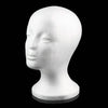 Foam Mannequin Display/ Styling Head for Wig & Hair Unit