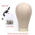 Canvas Mannequin Block Head with Pins & Stand